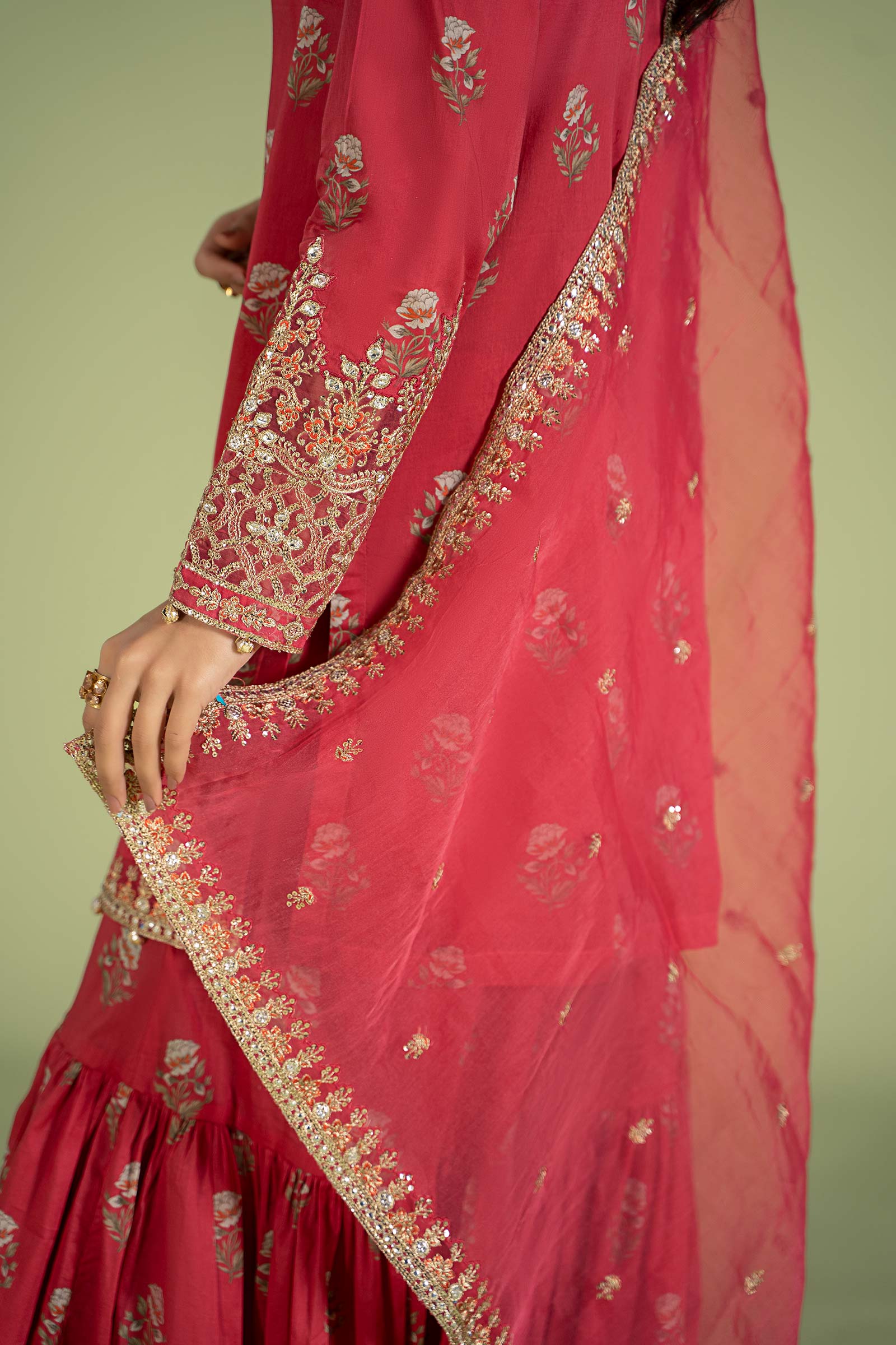 3 Piece Printed Lawn Suit - Image 5