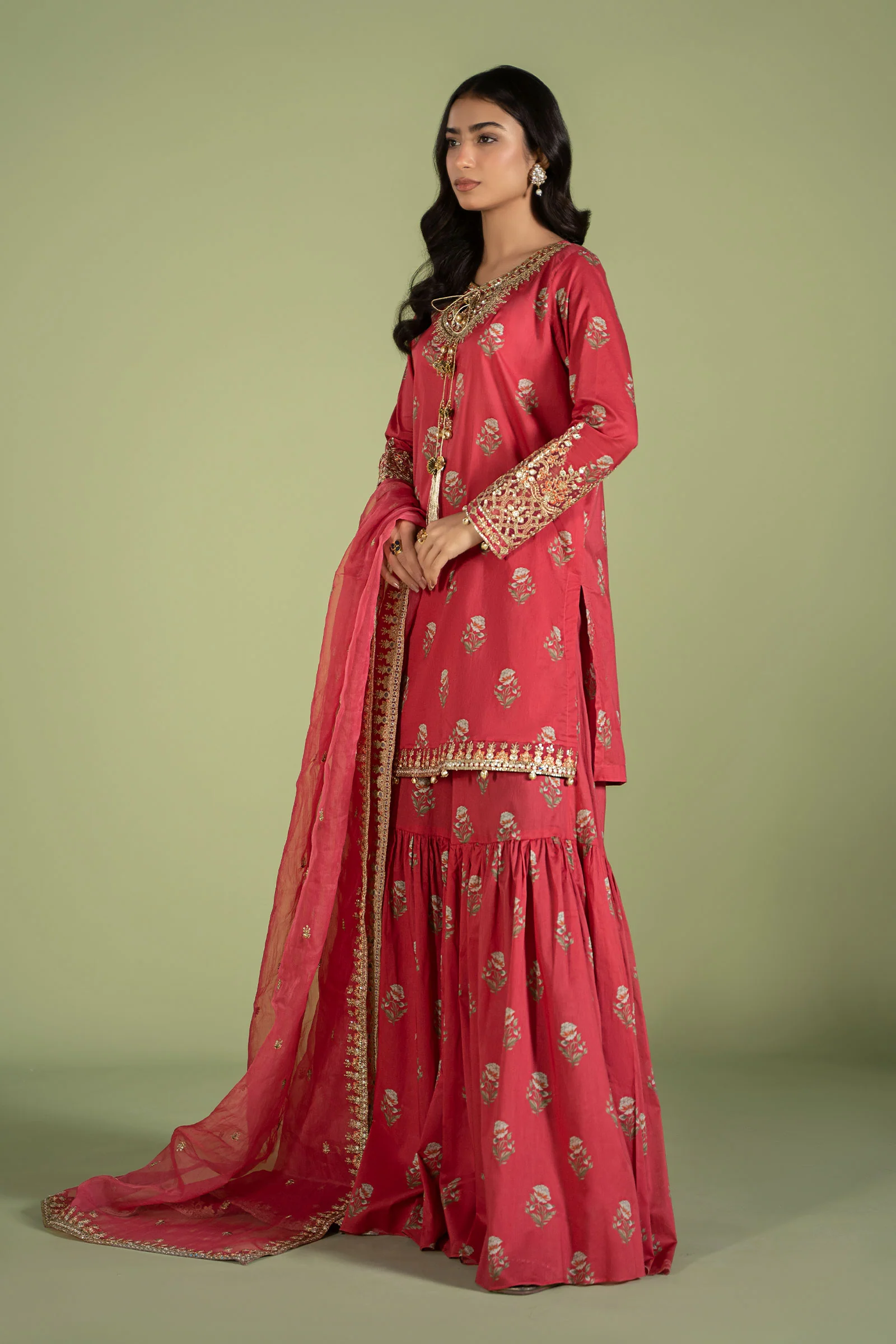 3 Piece Printed Lawn Suit - Image 7