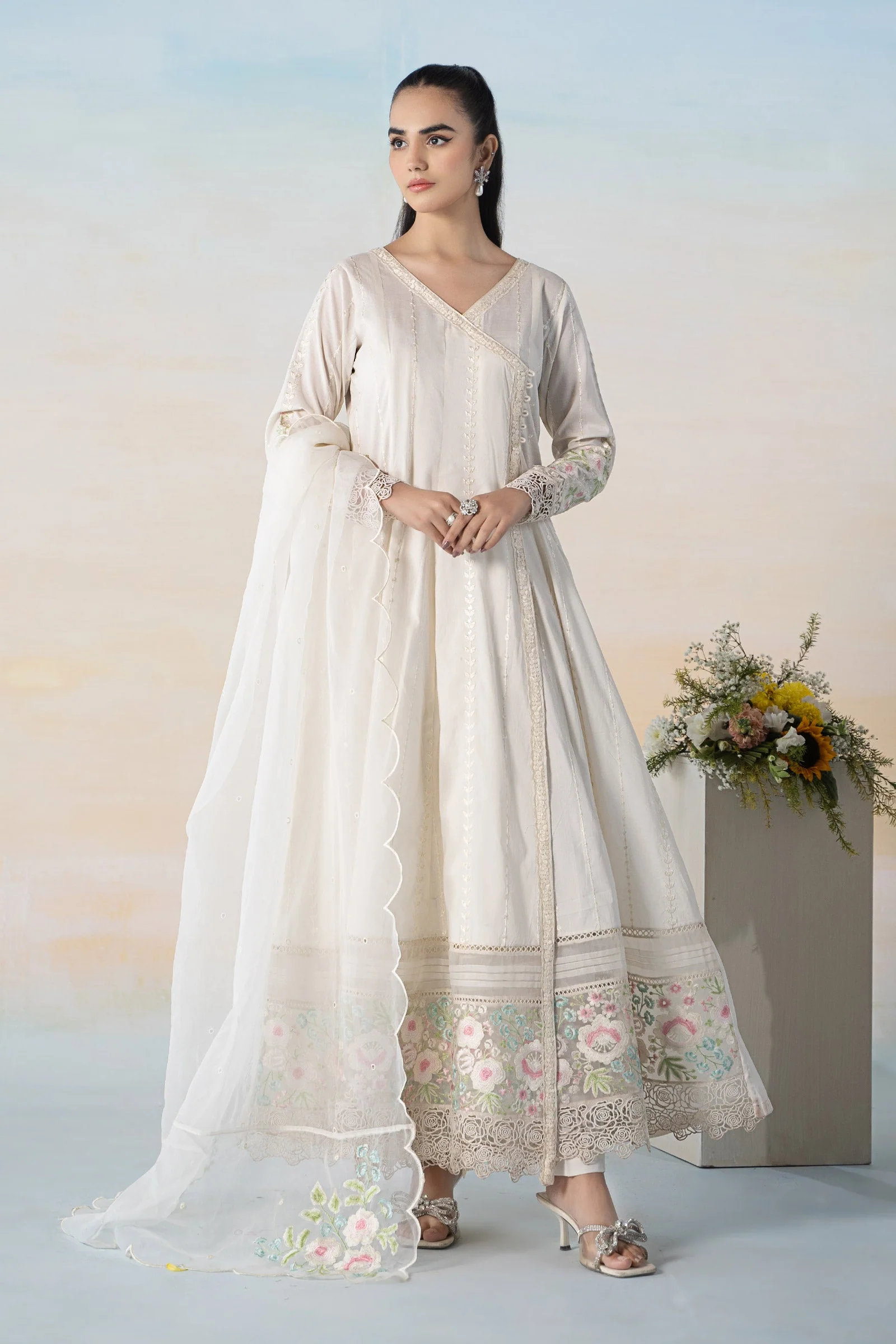 3 Piece Embroidered Lawn Suit