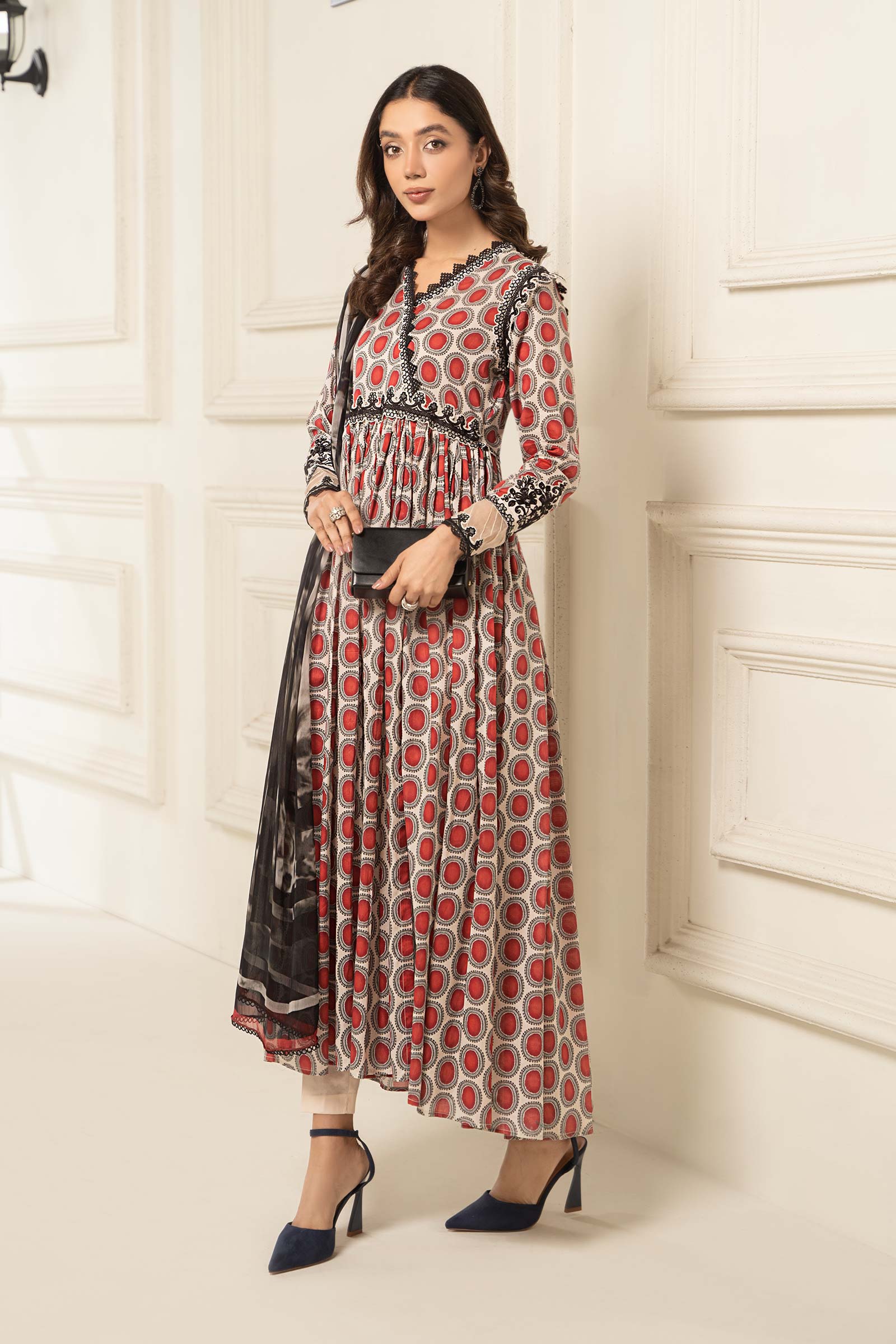 3 Piece Printed Lawn Suit - Image 7