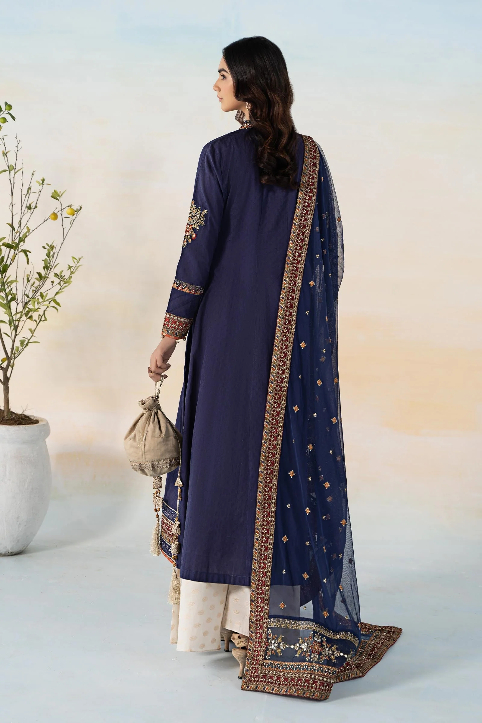 3 Piece Dyed Dobby Suit - Image 9
