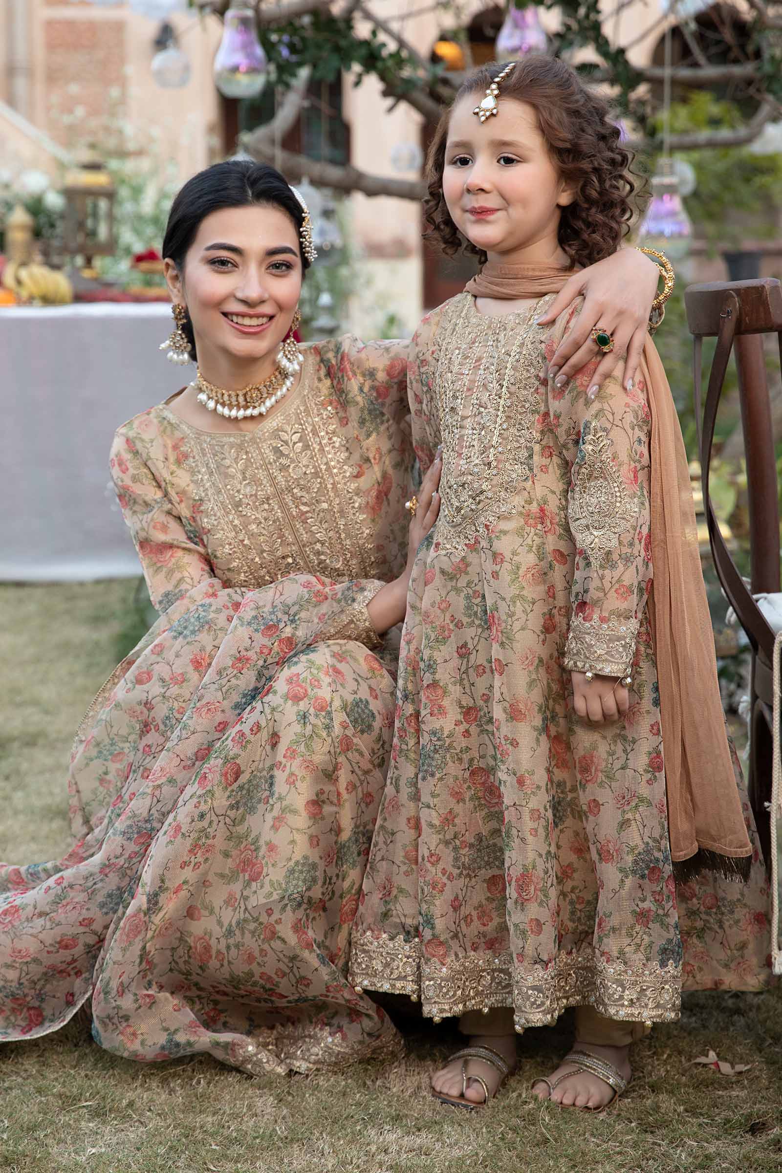 3 Piece Printed Organza Masoori Net Suit - Image 5