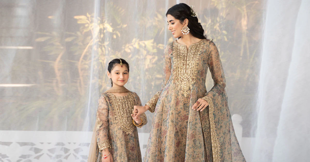 3 Piece Printed Organza Masoori Net Suit - Image 8