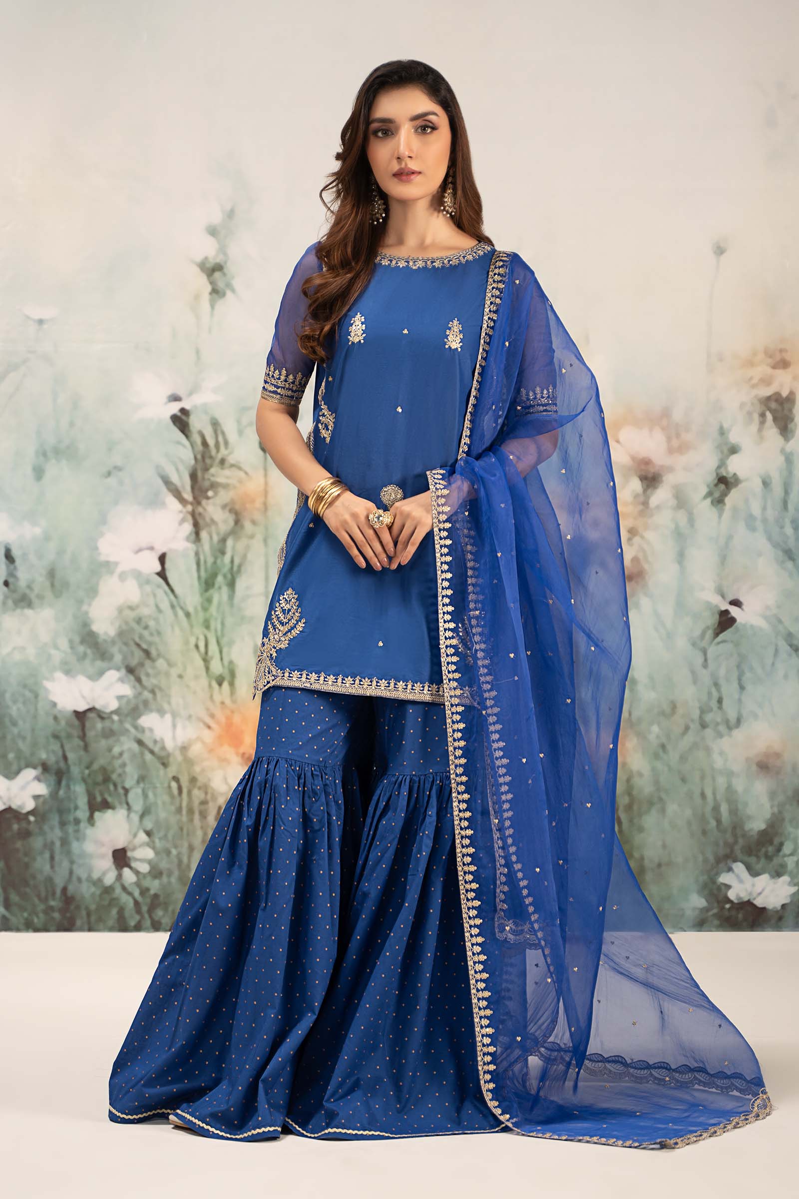 3 Piece Embroidered Lawn Suit