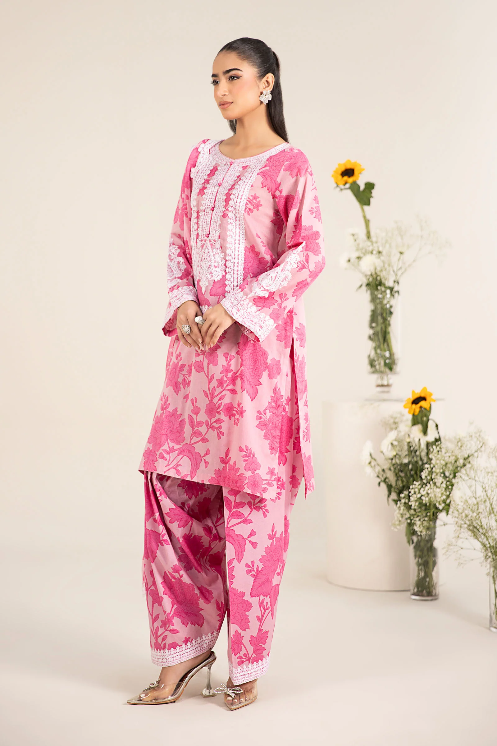 3 Piece Printed Lawn Suit - Image 11
