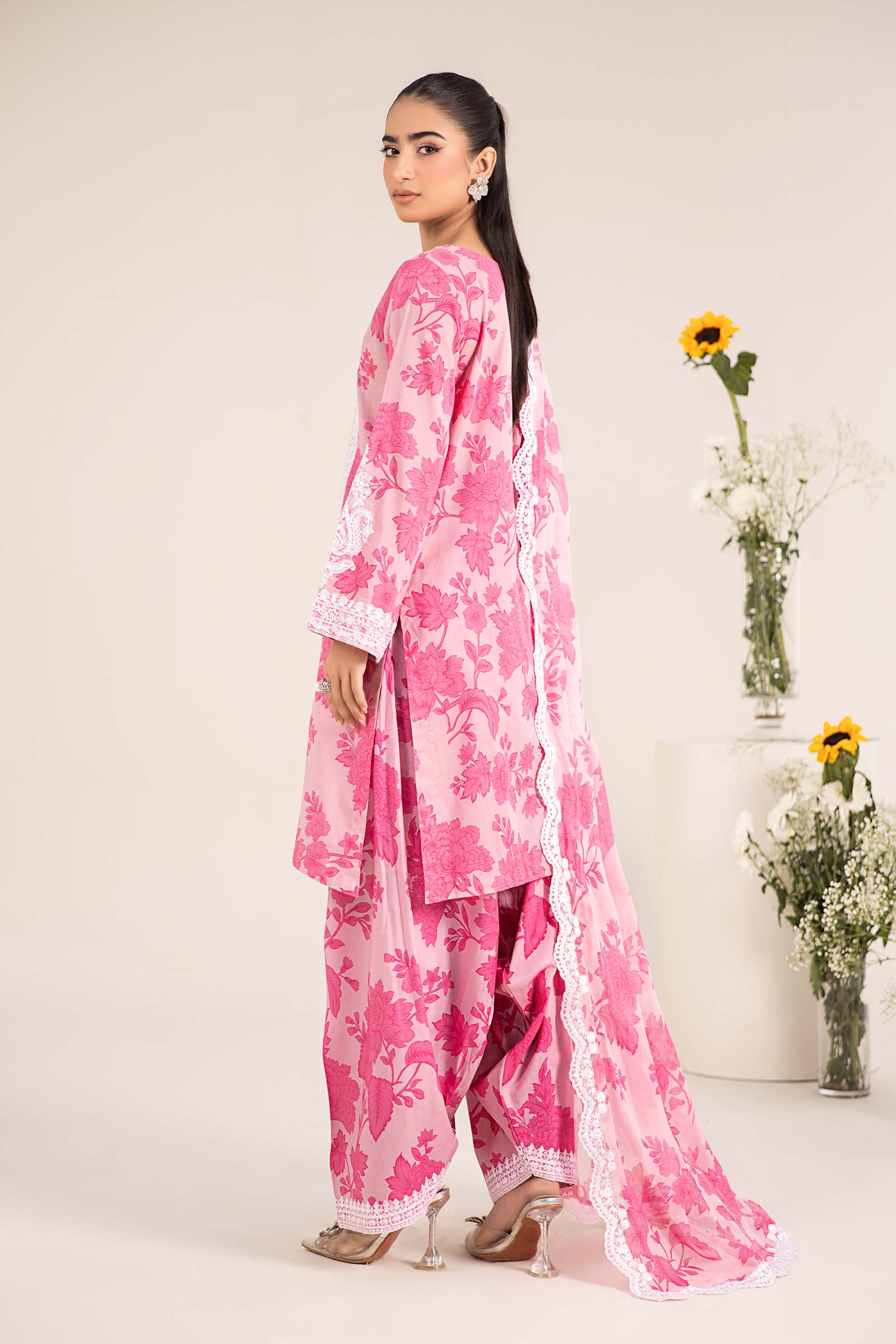 3 Piece Printed Lawn Suit - Image 12