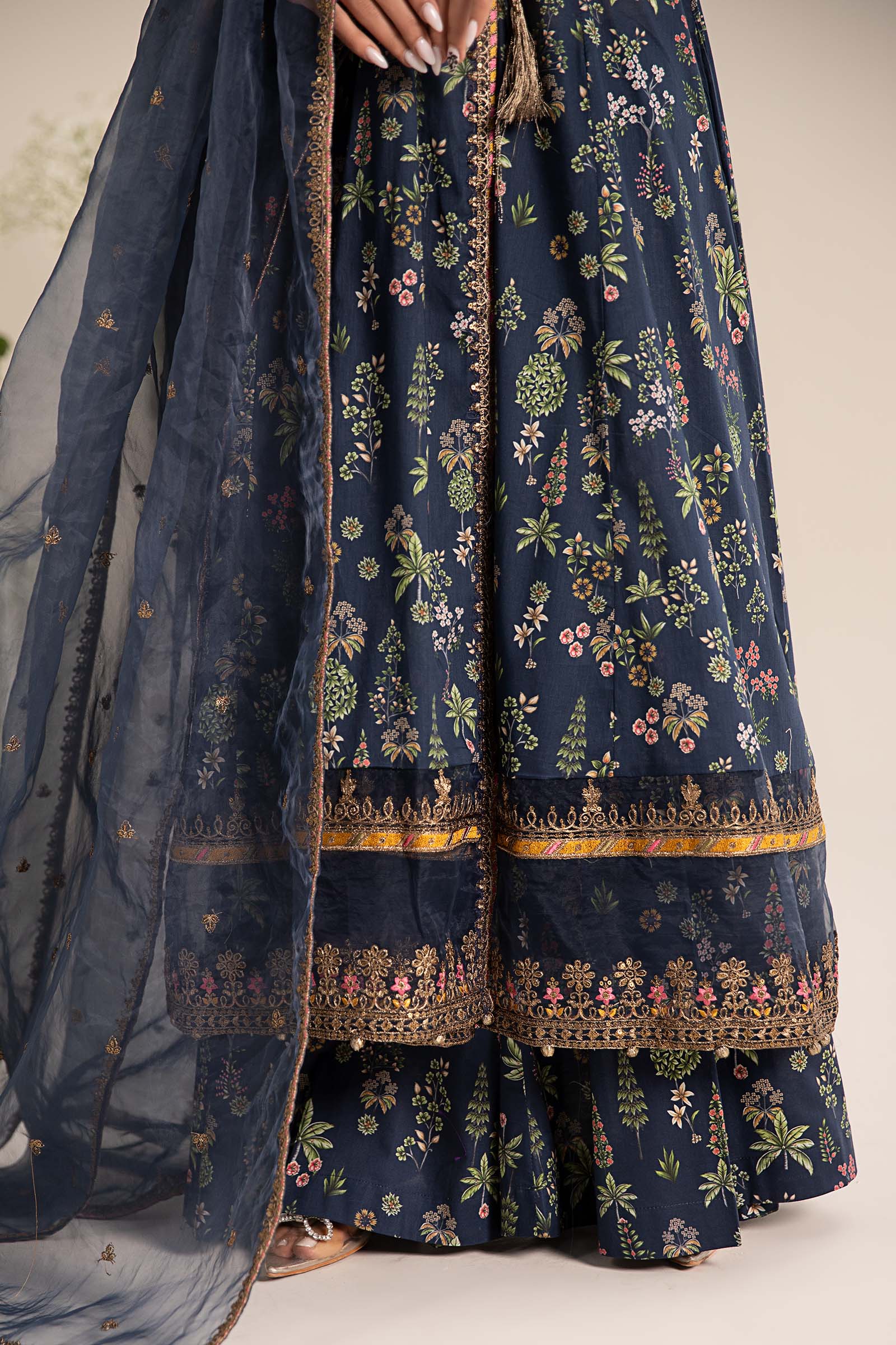 3 Piece Printed Lawn Suit - Image 4