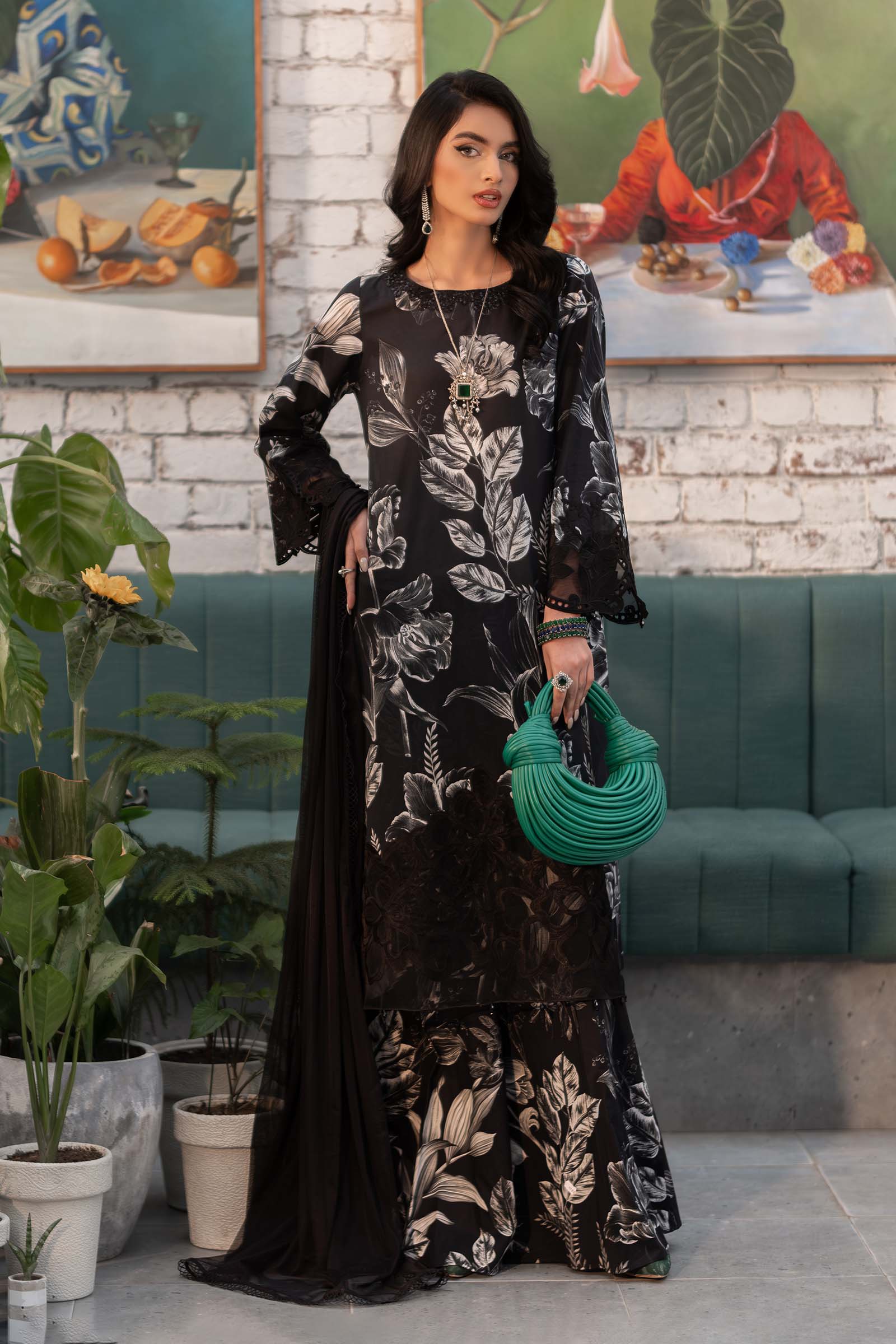 3 Piece Printed Lawn Suit - Image 10