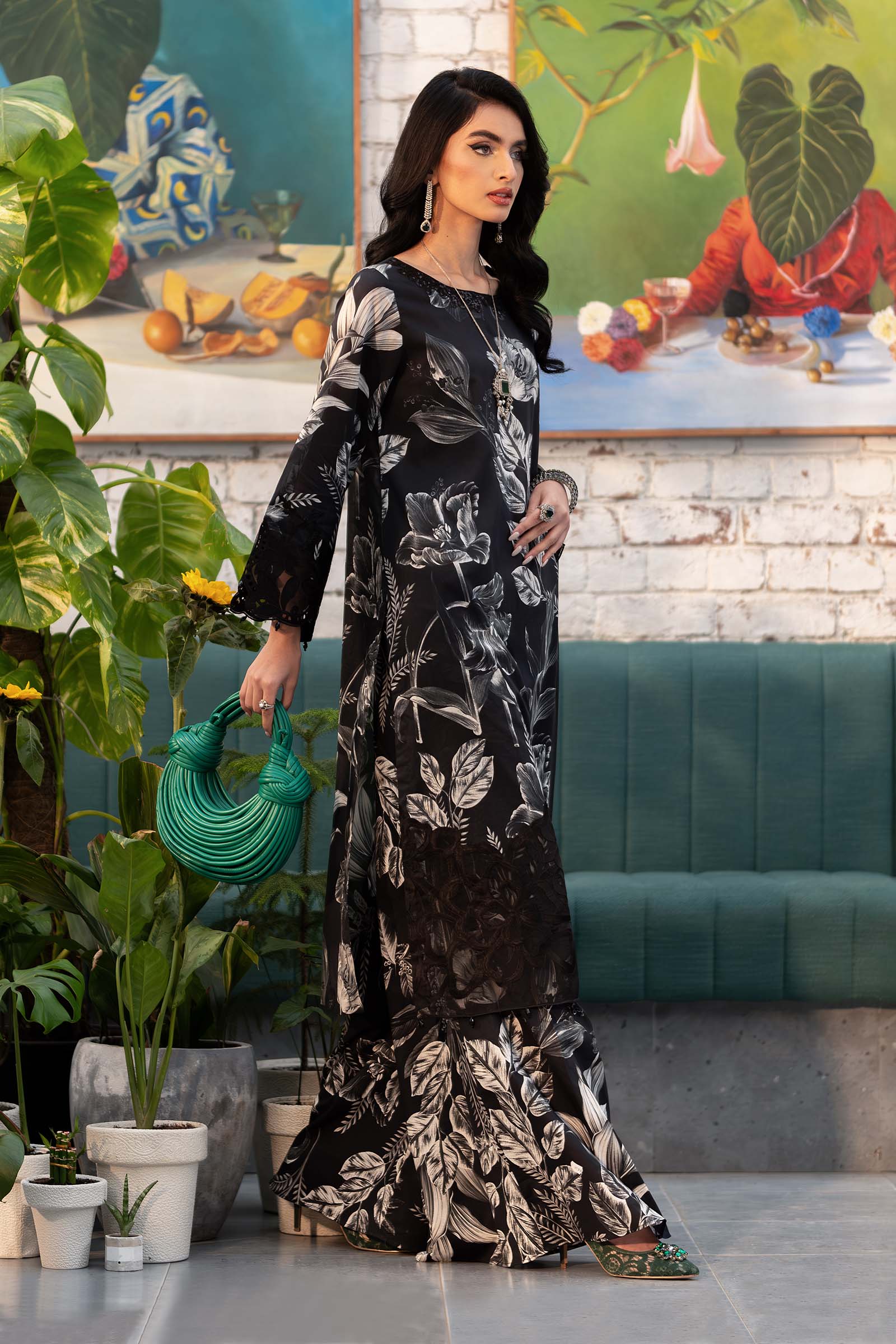 3 Piece Printed Lawn Suit - Image 11