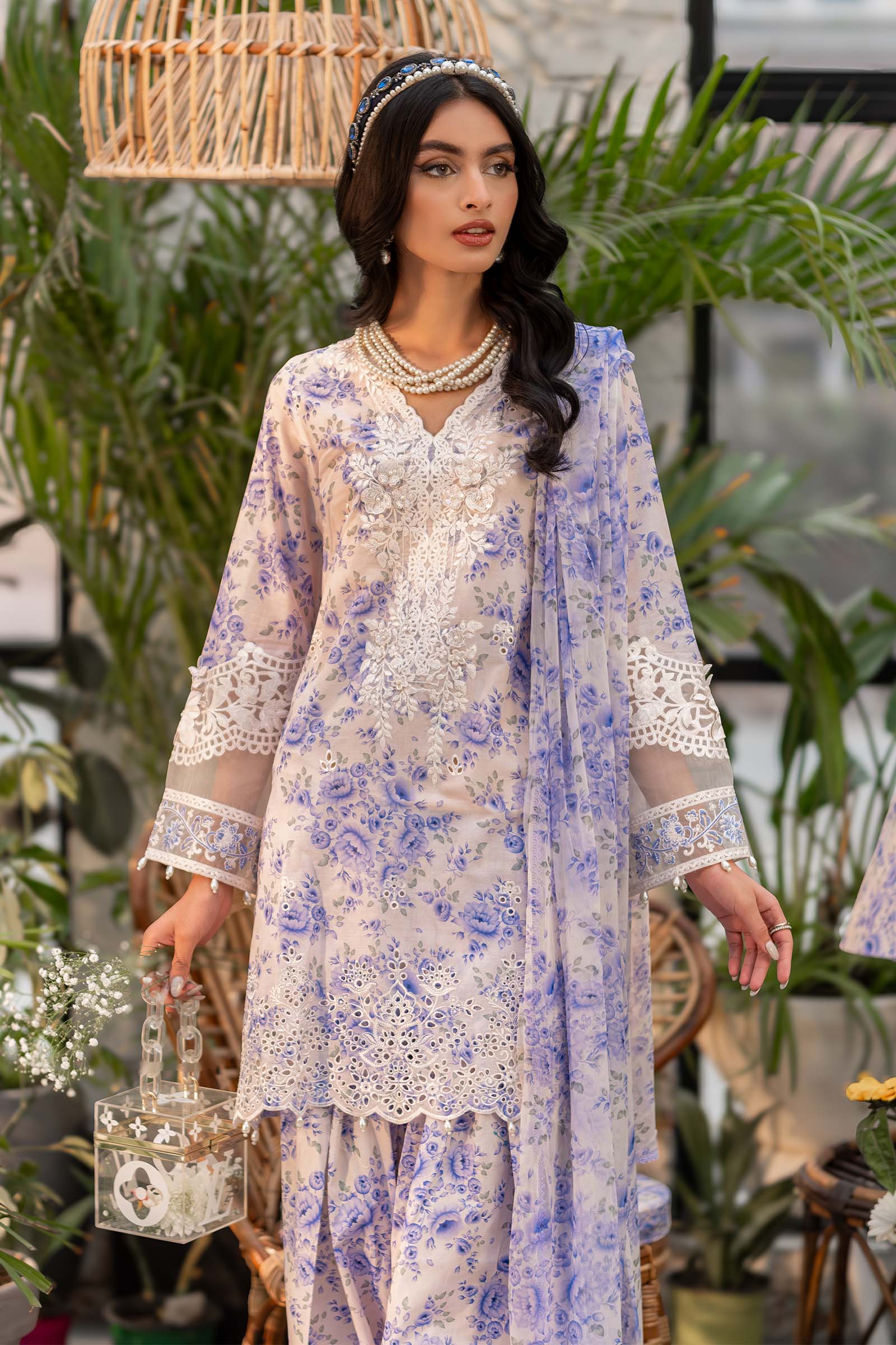 3 Piece Printed Lawn Suit - Image 6