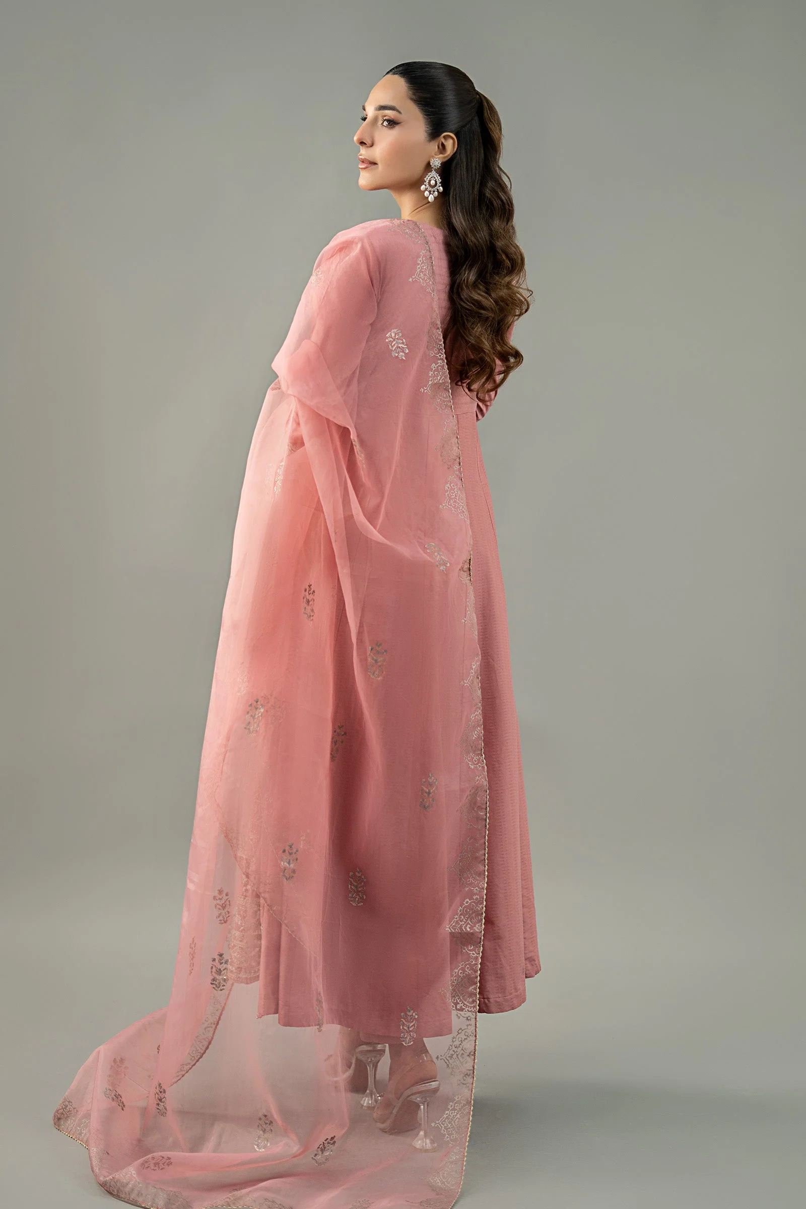 3 Piece Embroidered Dobby Lawn Suit - Image 7