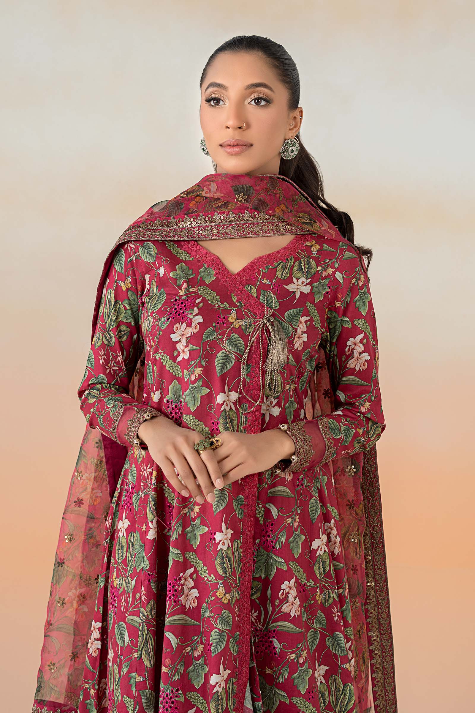 3 Piece Printed Lawn Suit - Image 2