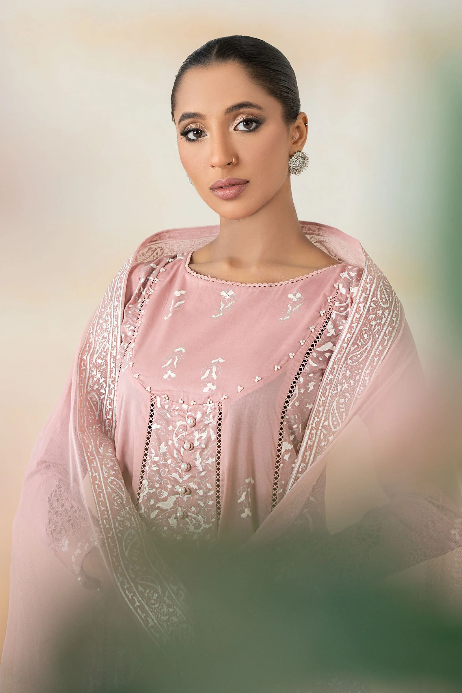 3 Piece Printed Lawn Suit - Image 2