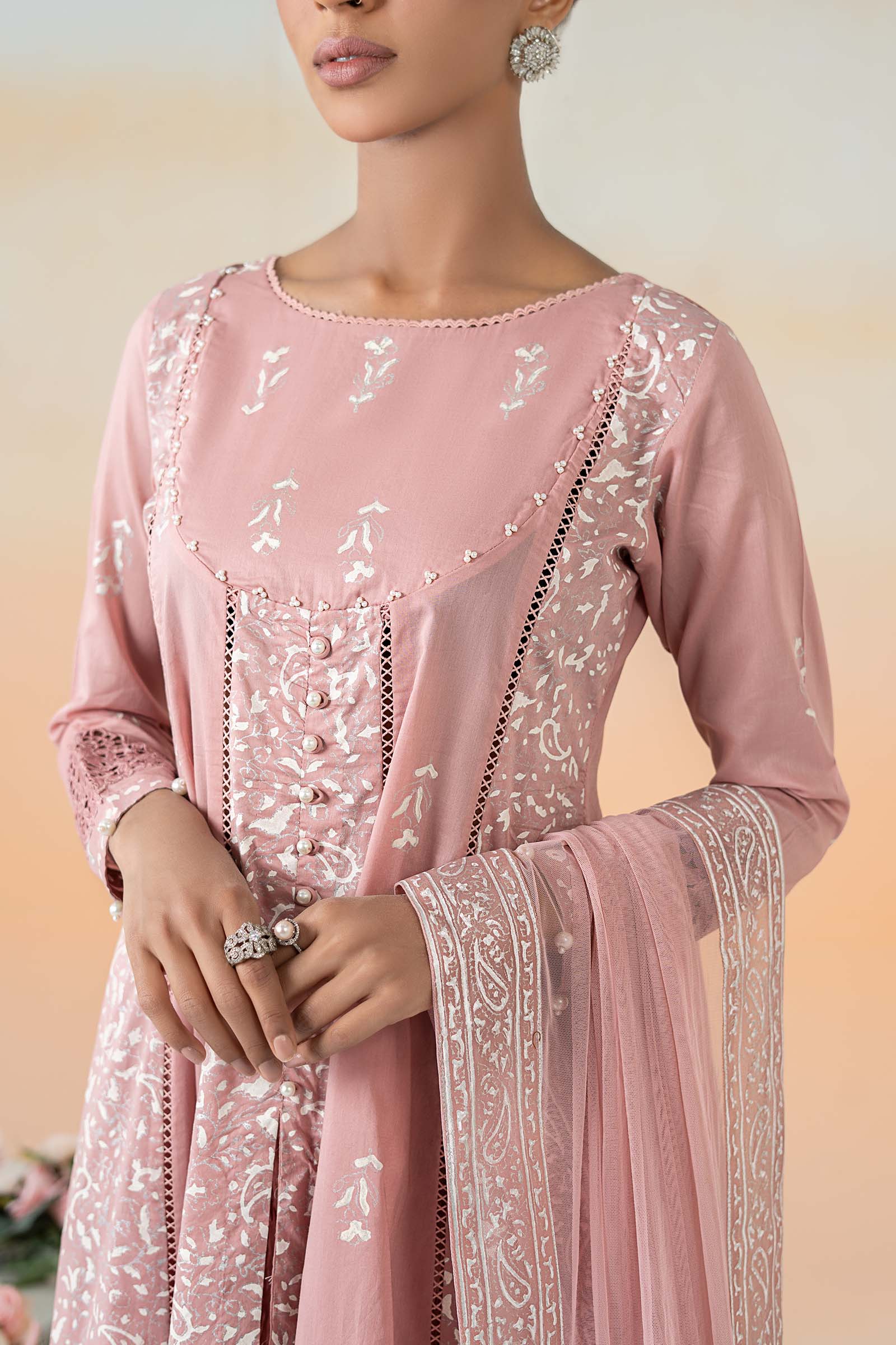 3 Piece Printed Lawn Suit - Image 3