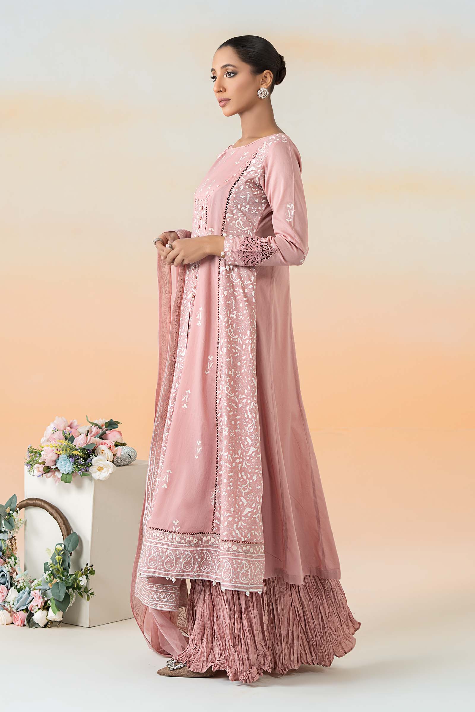 3 Piece Printed Lawn Suit - Image 4