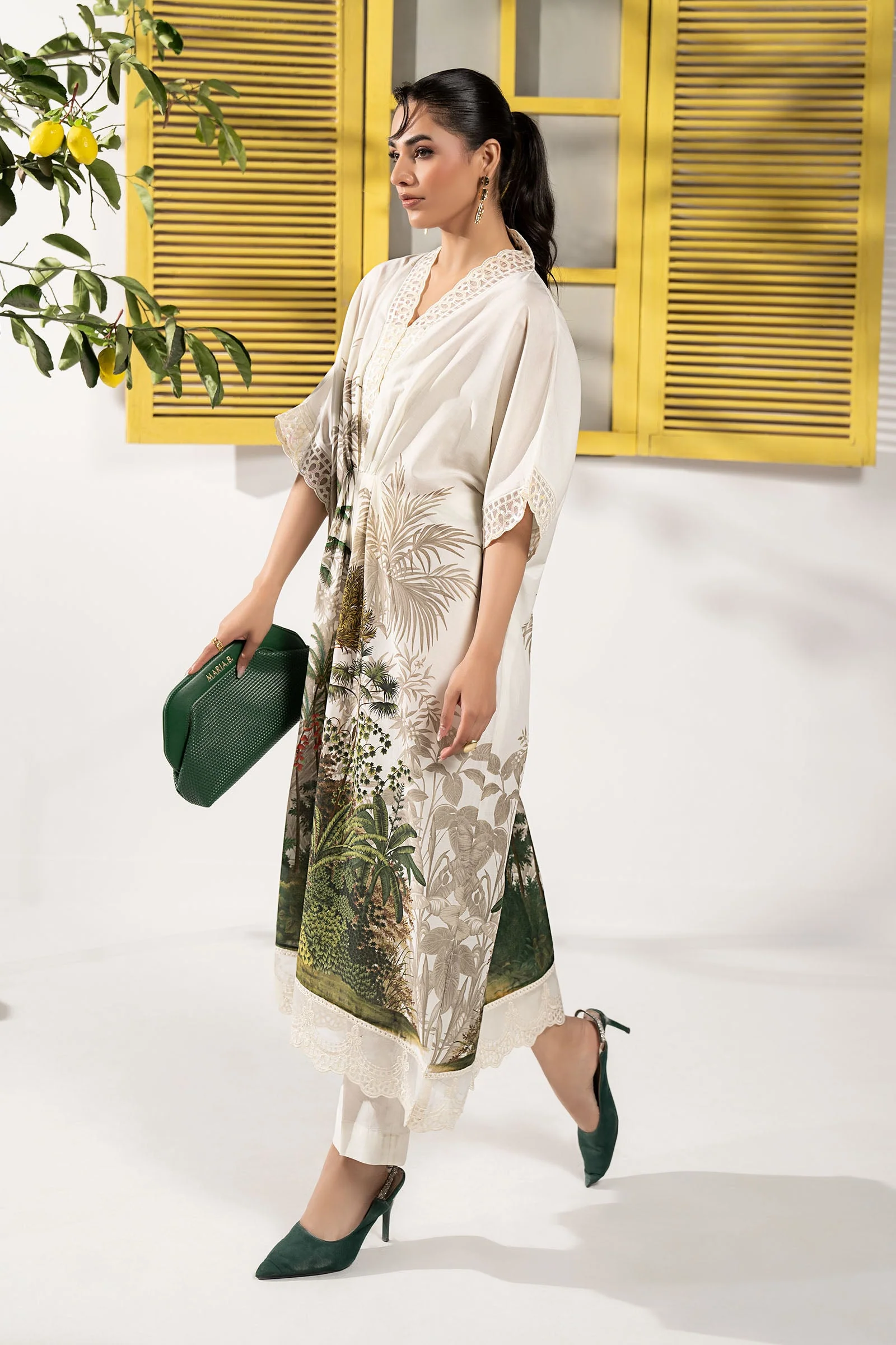 2 Piece Embroidered Lawn Suit - Image 4