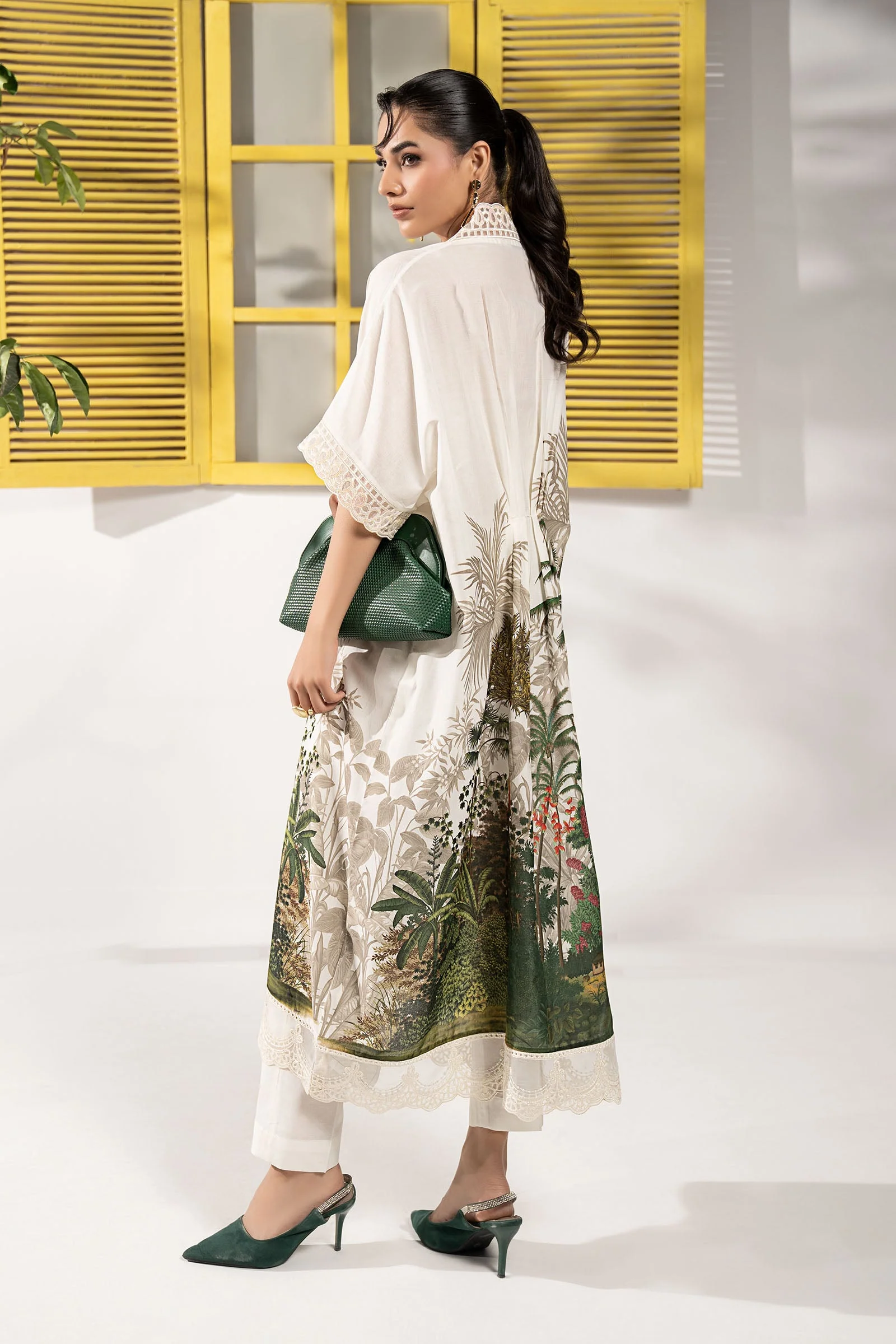 2 Piece Embroidered Lawn Suit - Image 5