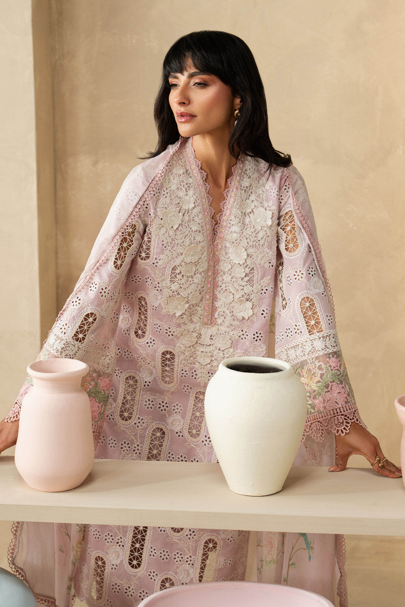 3 Piece Embroidered Lawn Suit - Image 2