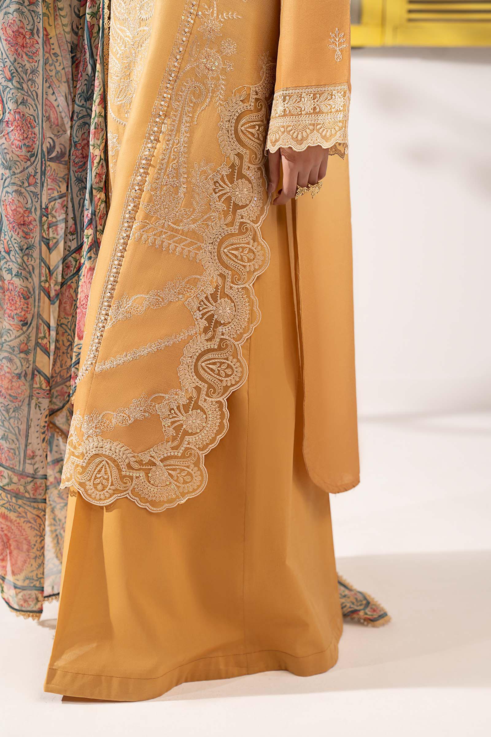 3 Piece Embroidered Dobby Lawn Suit - Image 4