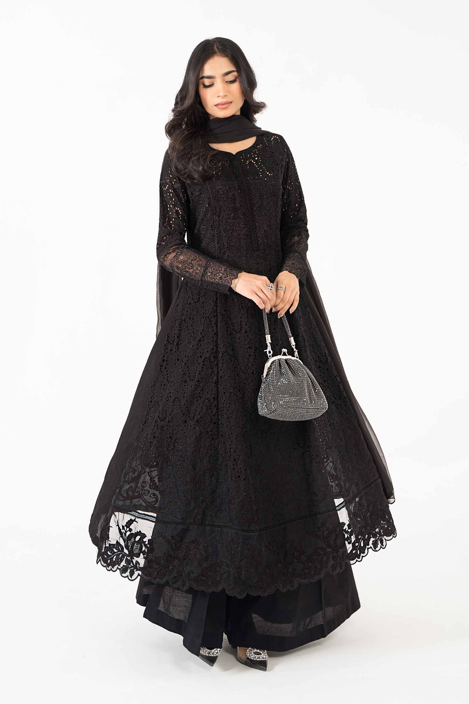 3 Piece Embroidered Lawn Suit - Image 4