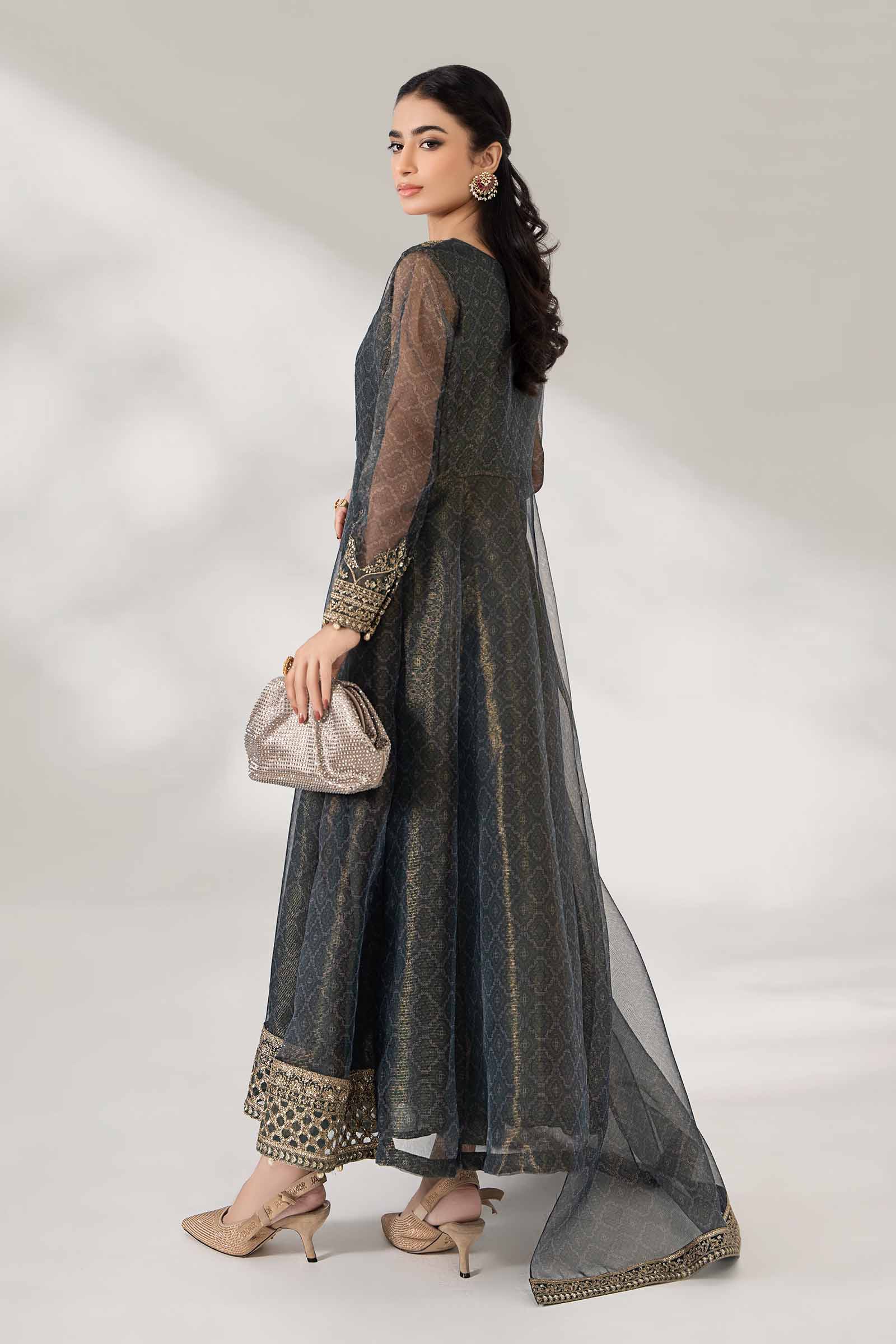 3 Piece Printed Polyester Cotton Suit - Image 6