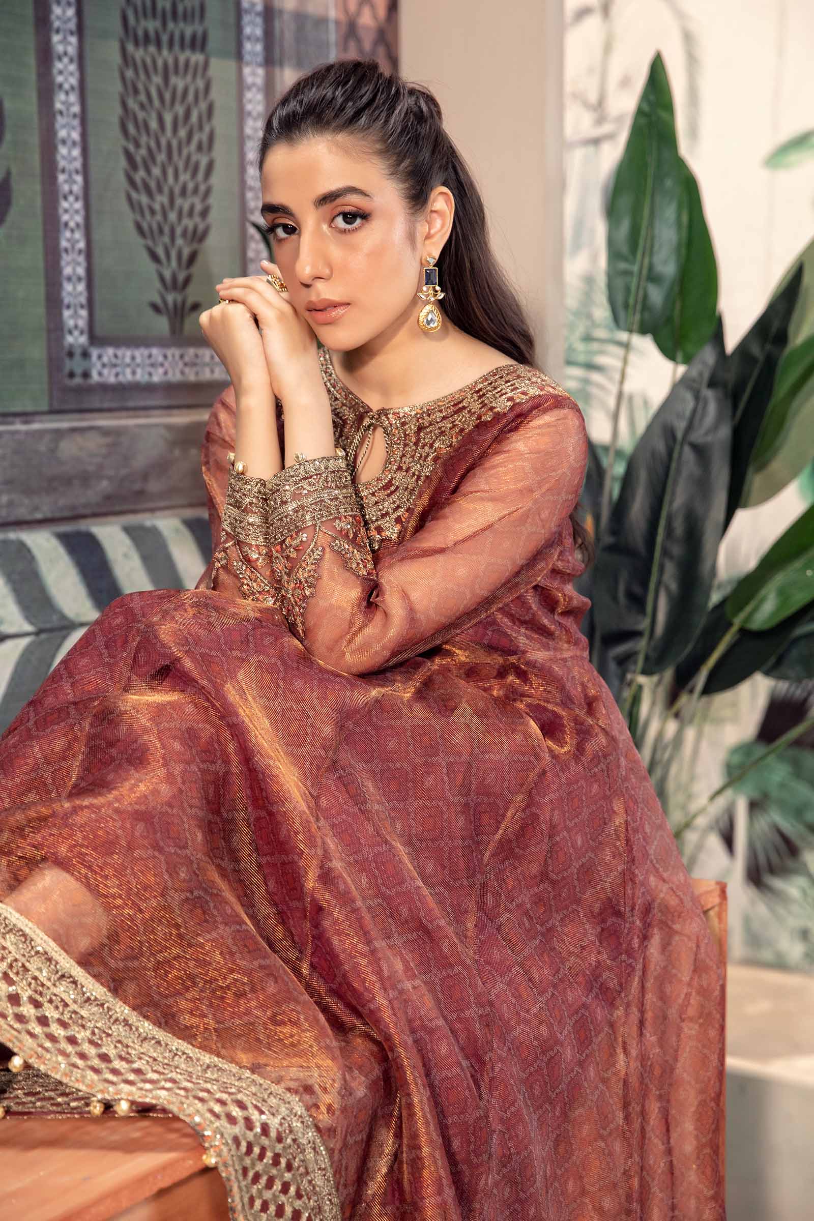 3 Piece Printed Polyester Cotton Suit - Image 3