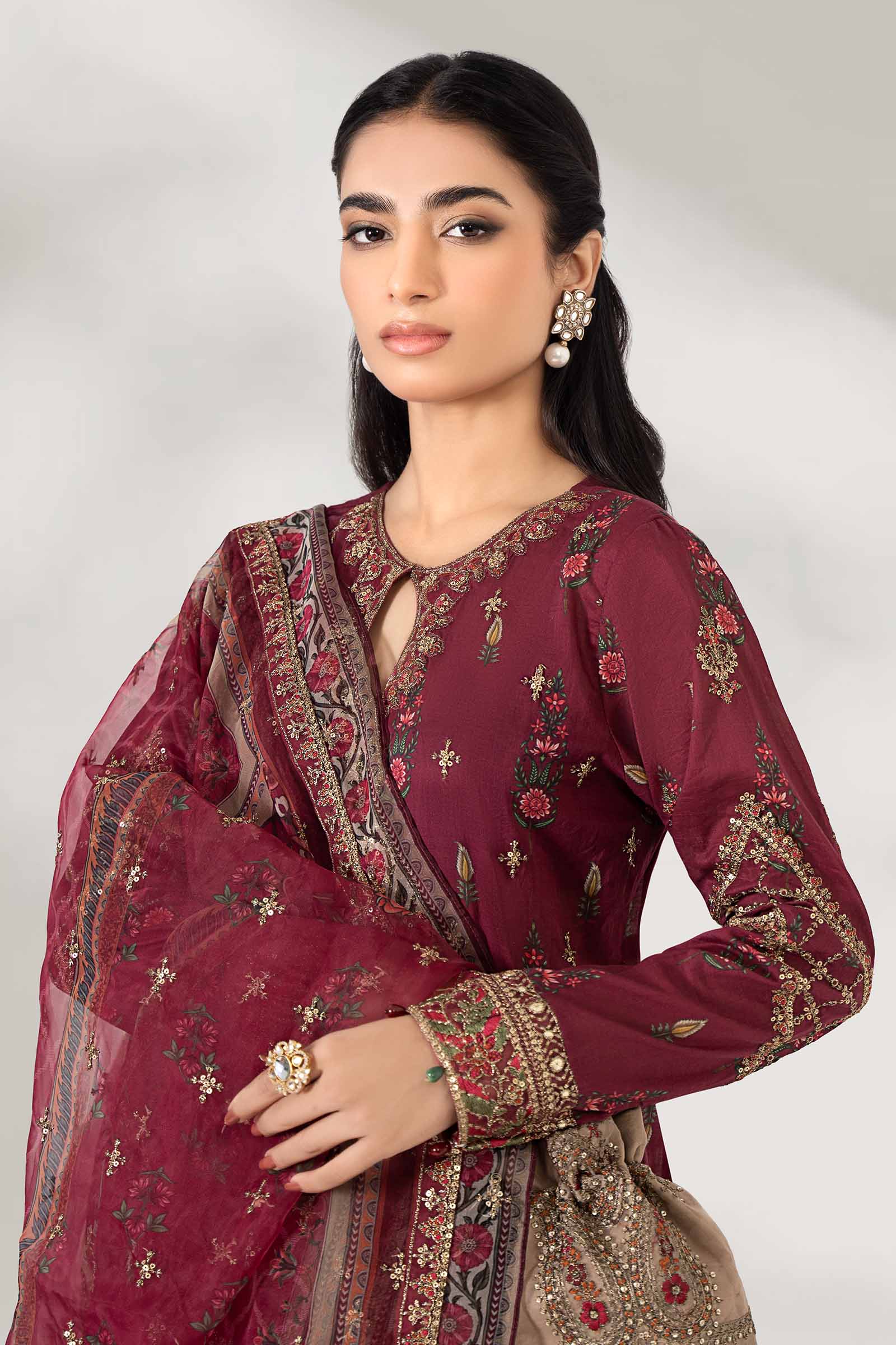 3 Piece Printed Lawn Suit - Image 2