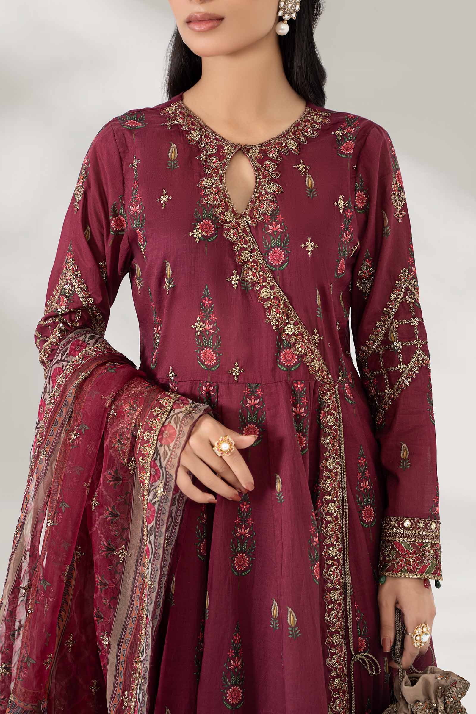3 Piece Printed Lawn Suit - Image 4