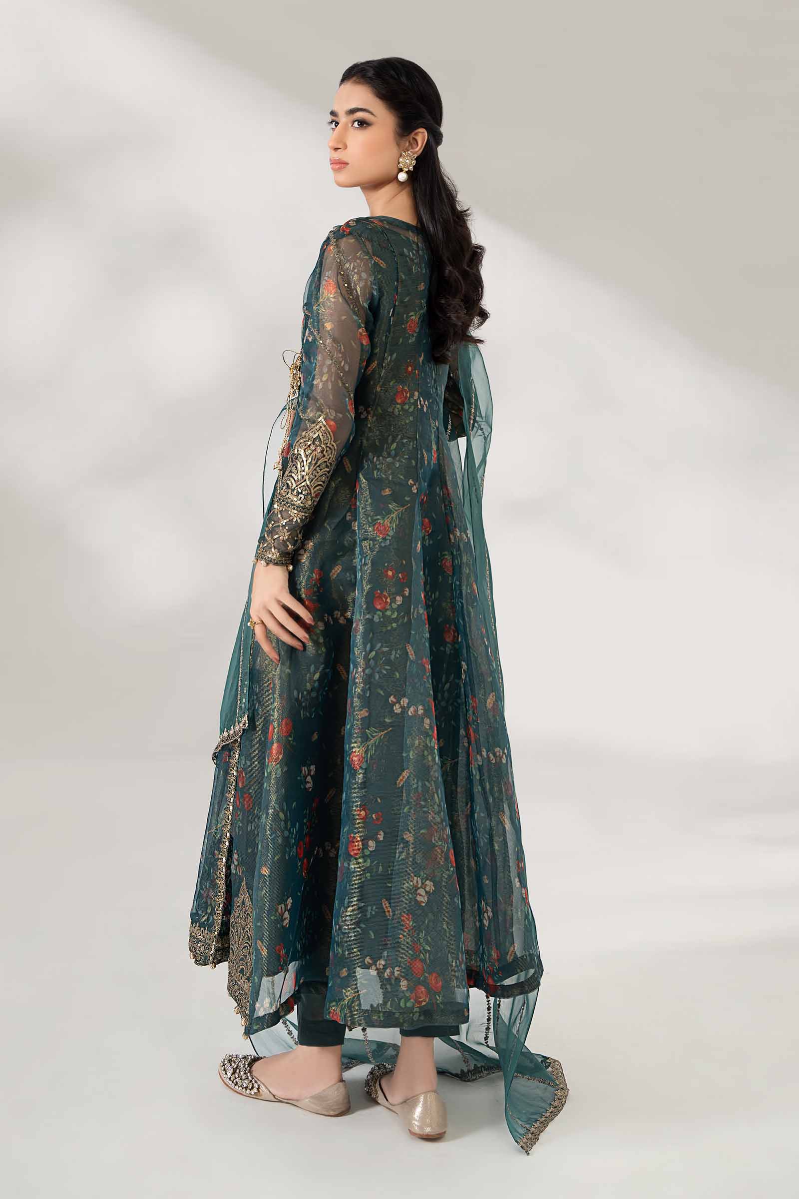 3 Piece Printed Polyester Cotton Suit - Image 6