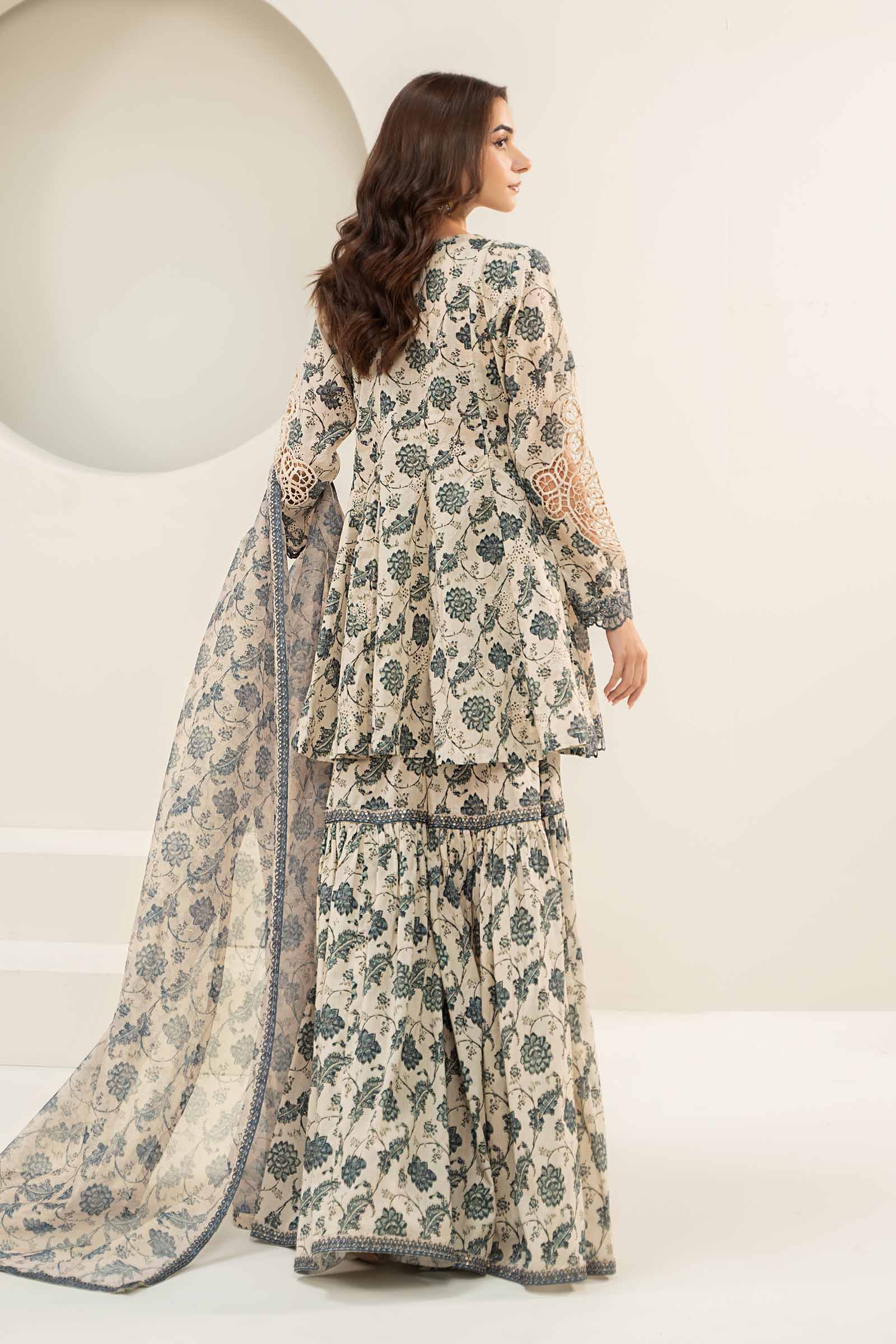 3 Piece Printed Lawn Suit - Image 5