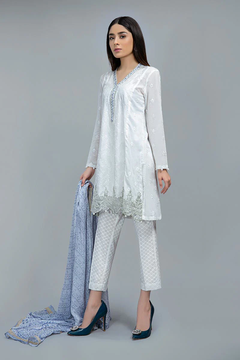 Suit White and Blue DW-SS20-23 - Image 2