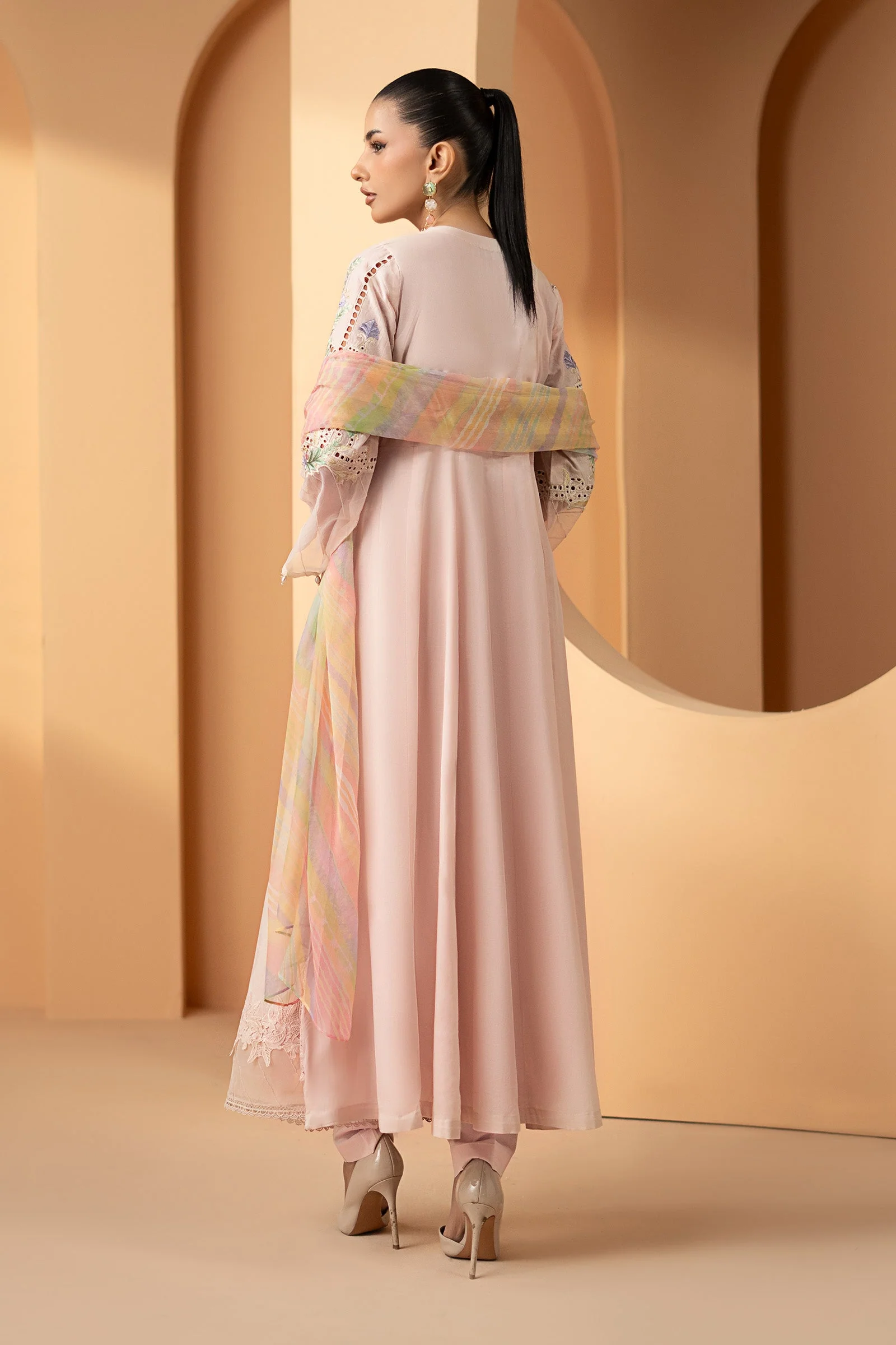 3 Piece Embroidered Dobby Lawn Suit - Image 7