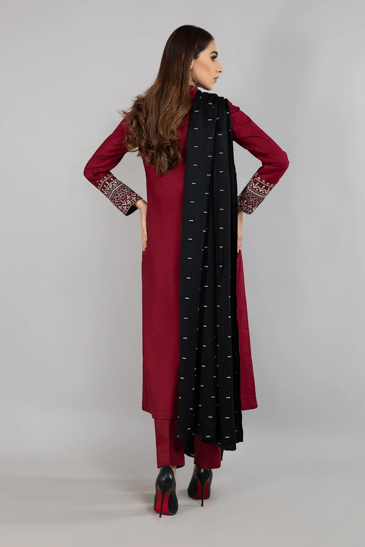 Suit Maroon DW-W20-16 - Image 2