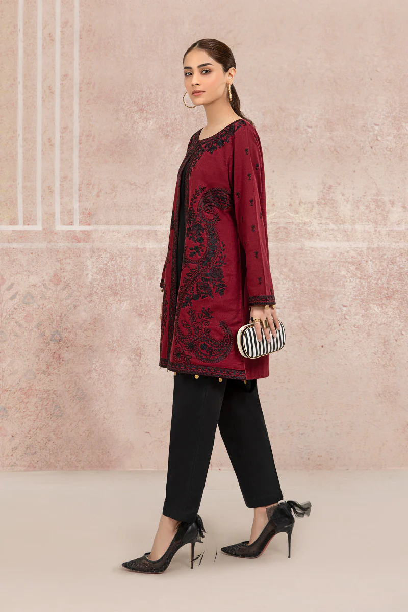 Suit Maroon DW-W21-10 - Image 2
