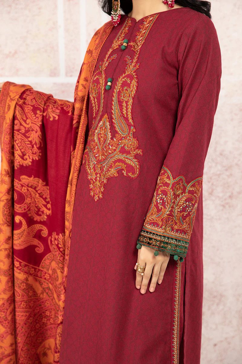 Suit Maroon DW-W21-11 - Image 4