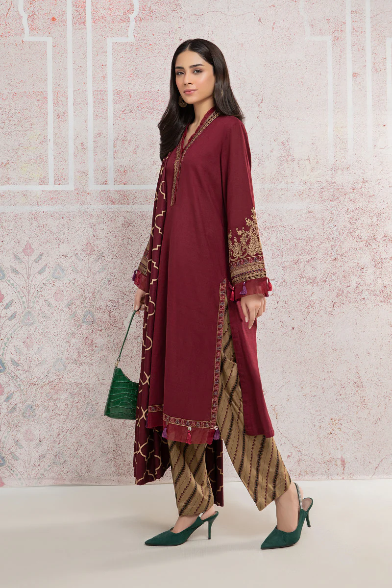 Suit Maroon DW-W21-19 - Image 2