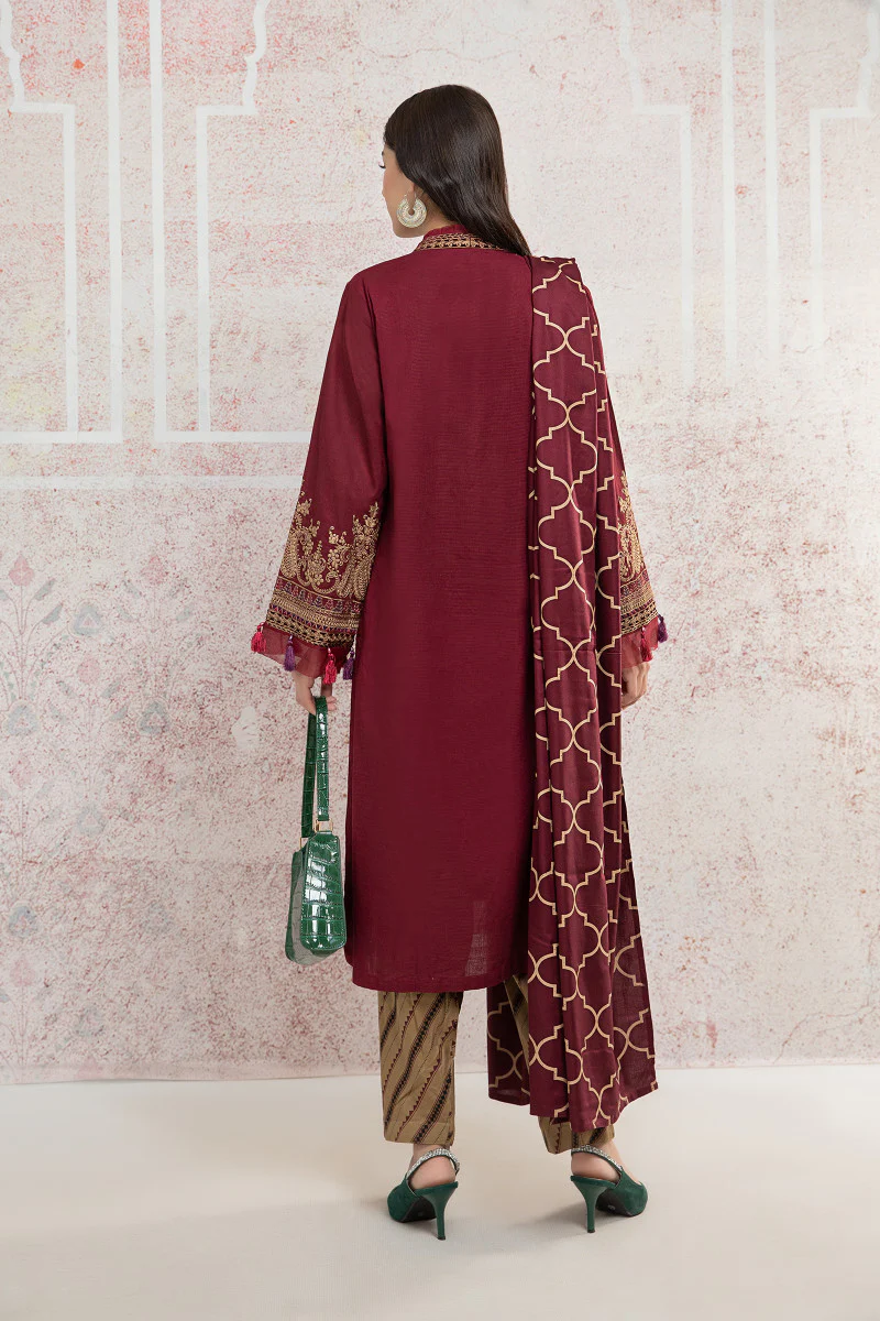 Suit Maroon DW-W21-19 - Image 3