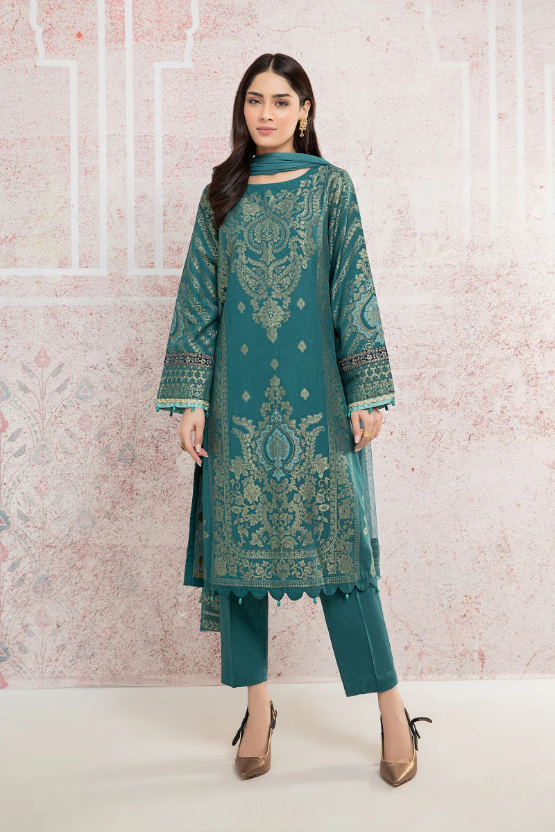 Suit Teal Blue DW-W21-21