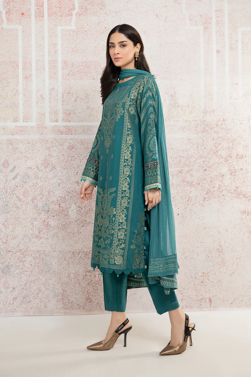 Suit Teal Blue DW-W21-21 - Image 2