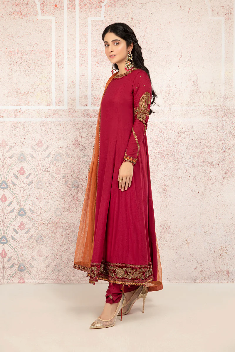 Suit Maroon DW-W21-31 - Image 3