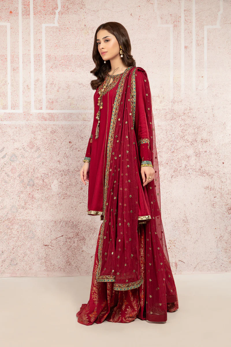 Suit Maroon DW-W21-33 - Image 3