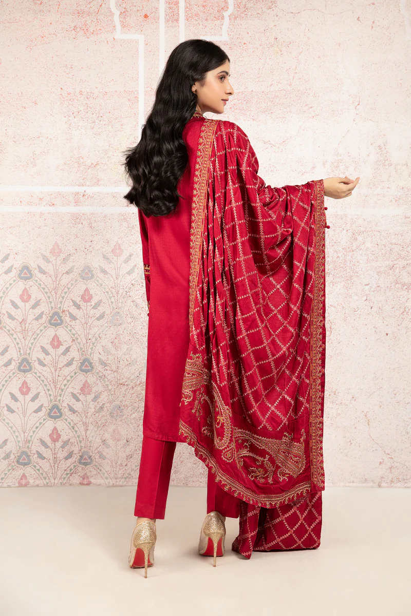Suit Maroon DW-W21-39 - Image 3