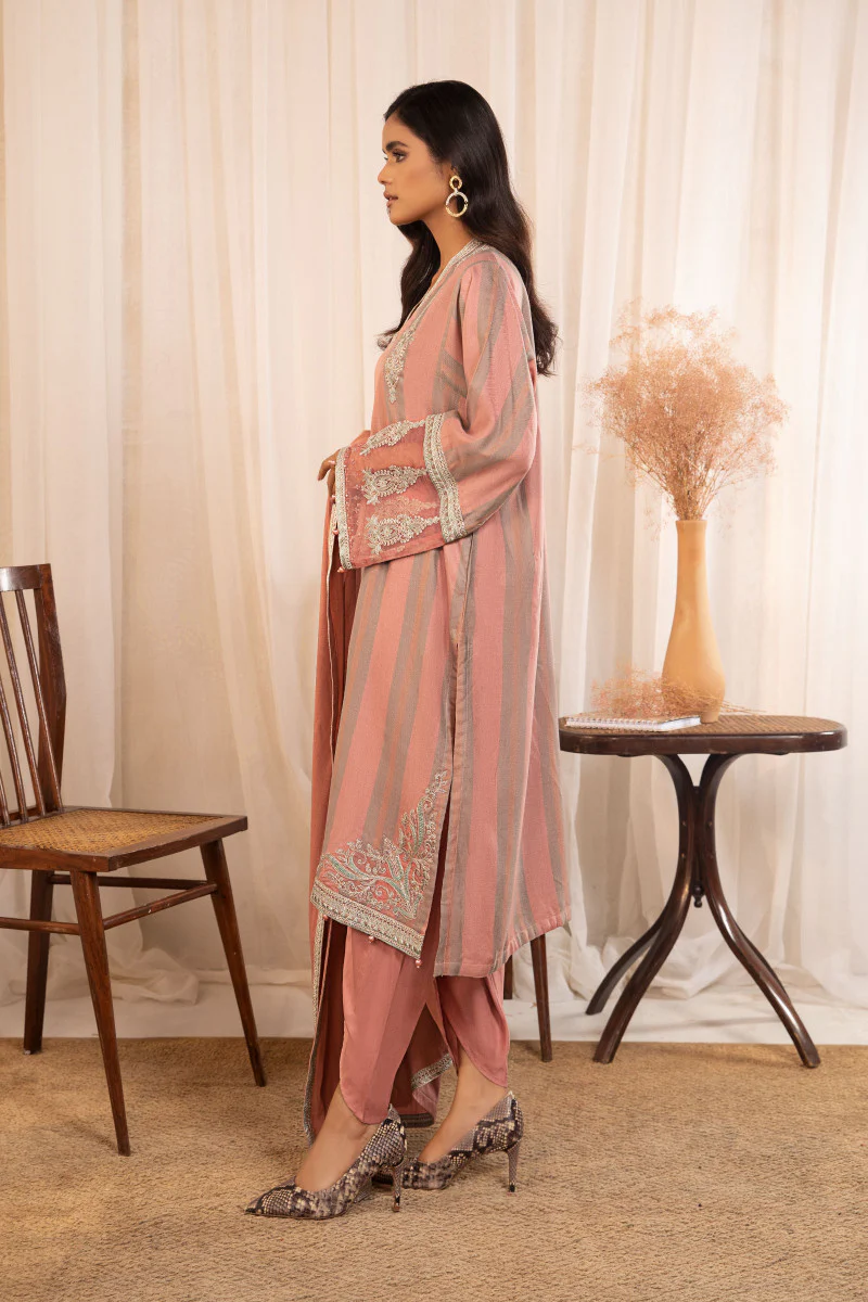 Suit Pink DW-W22-10 - Image 3