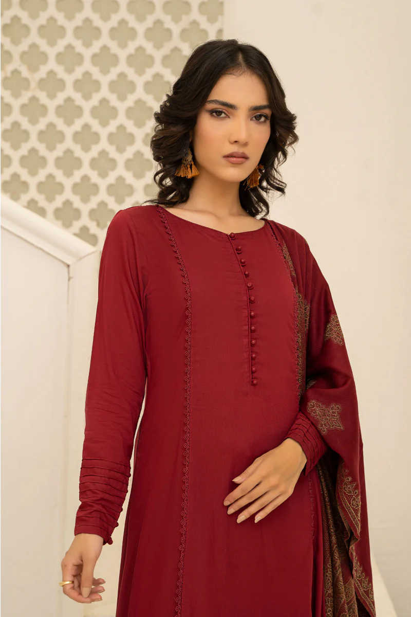 Suit Maroon DW-W22-13 - Image 2