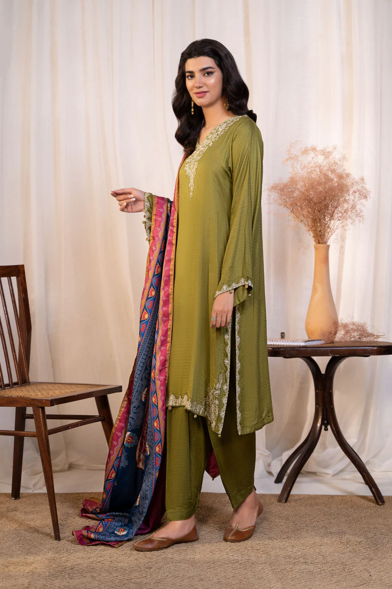 Suit Parrot Green DW-W22-48 - Image 3