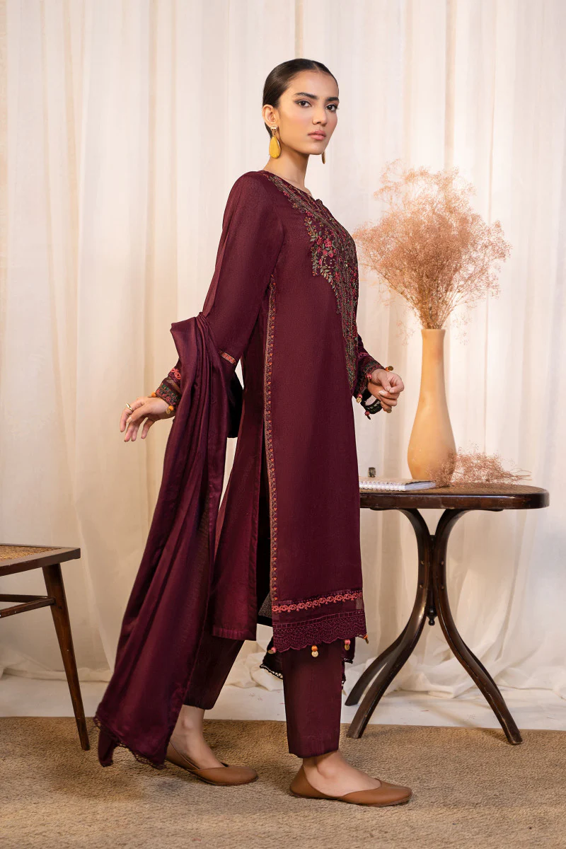 Suit Burgundy DW-W22-60 - Image 3