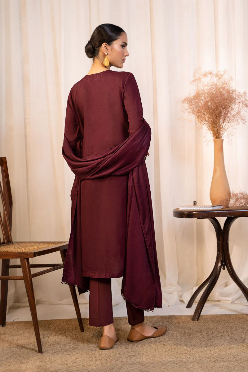 Suit Burgundy DW-W22-60 - Image 4