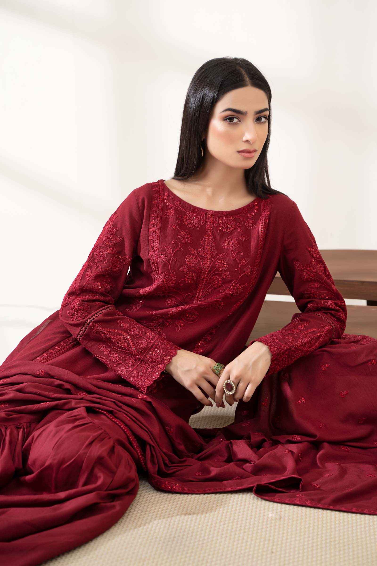 Suit Maroon DW-W23-04 - Image 2