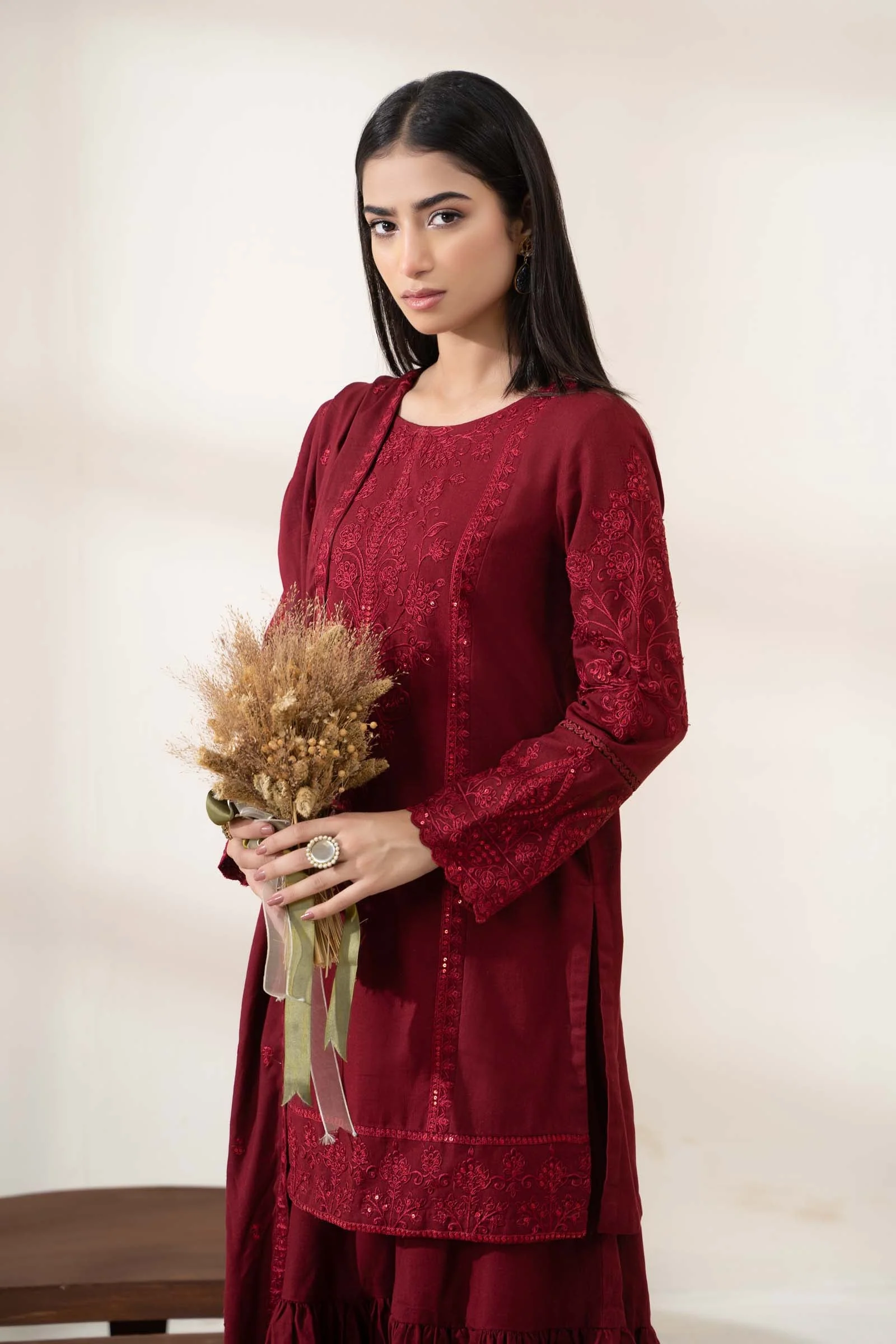 Suit Maroon DW-W23-04 - Image 3
