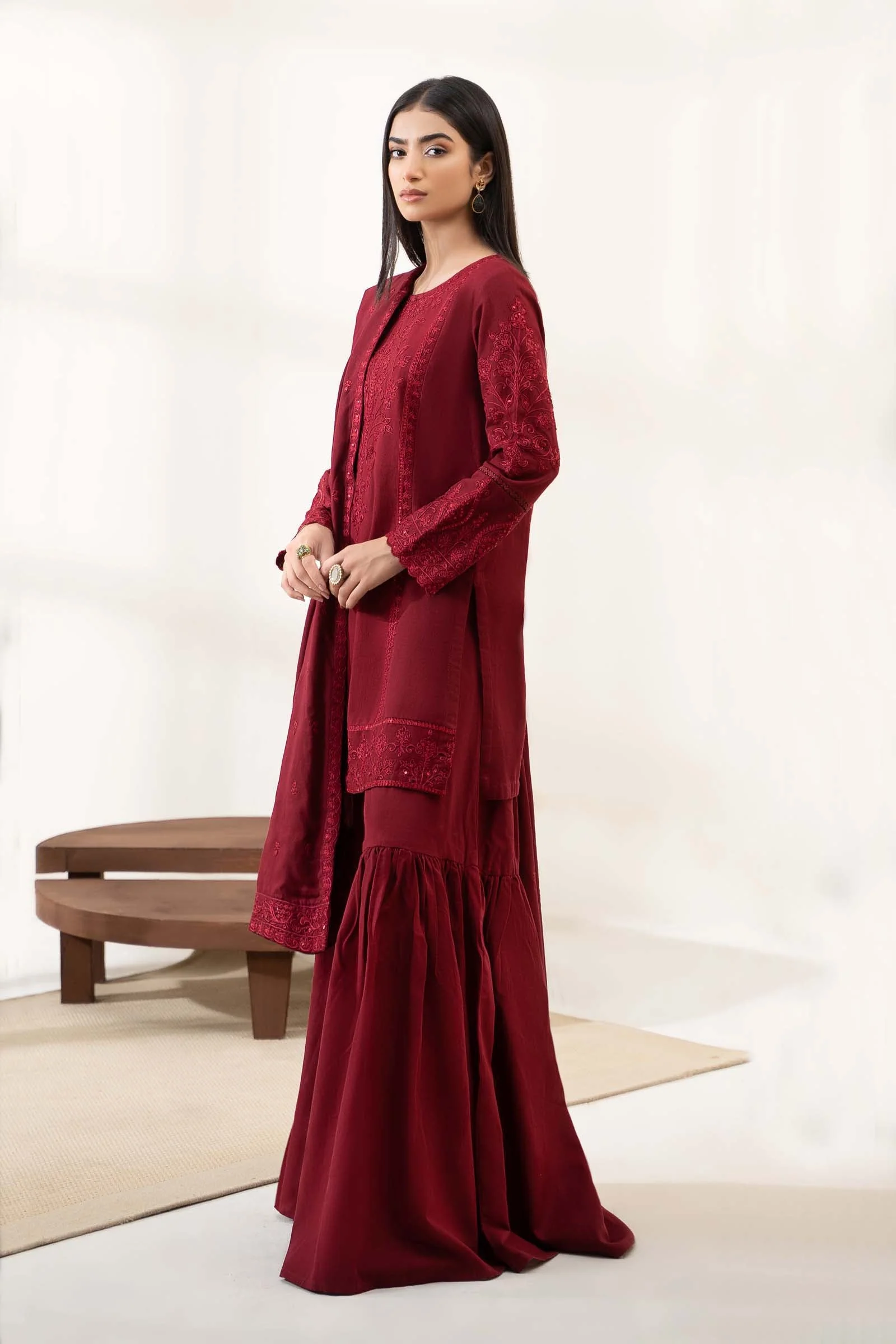Suit Maroon DW-W23-04 - Image 9